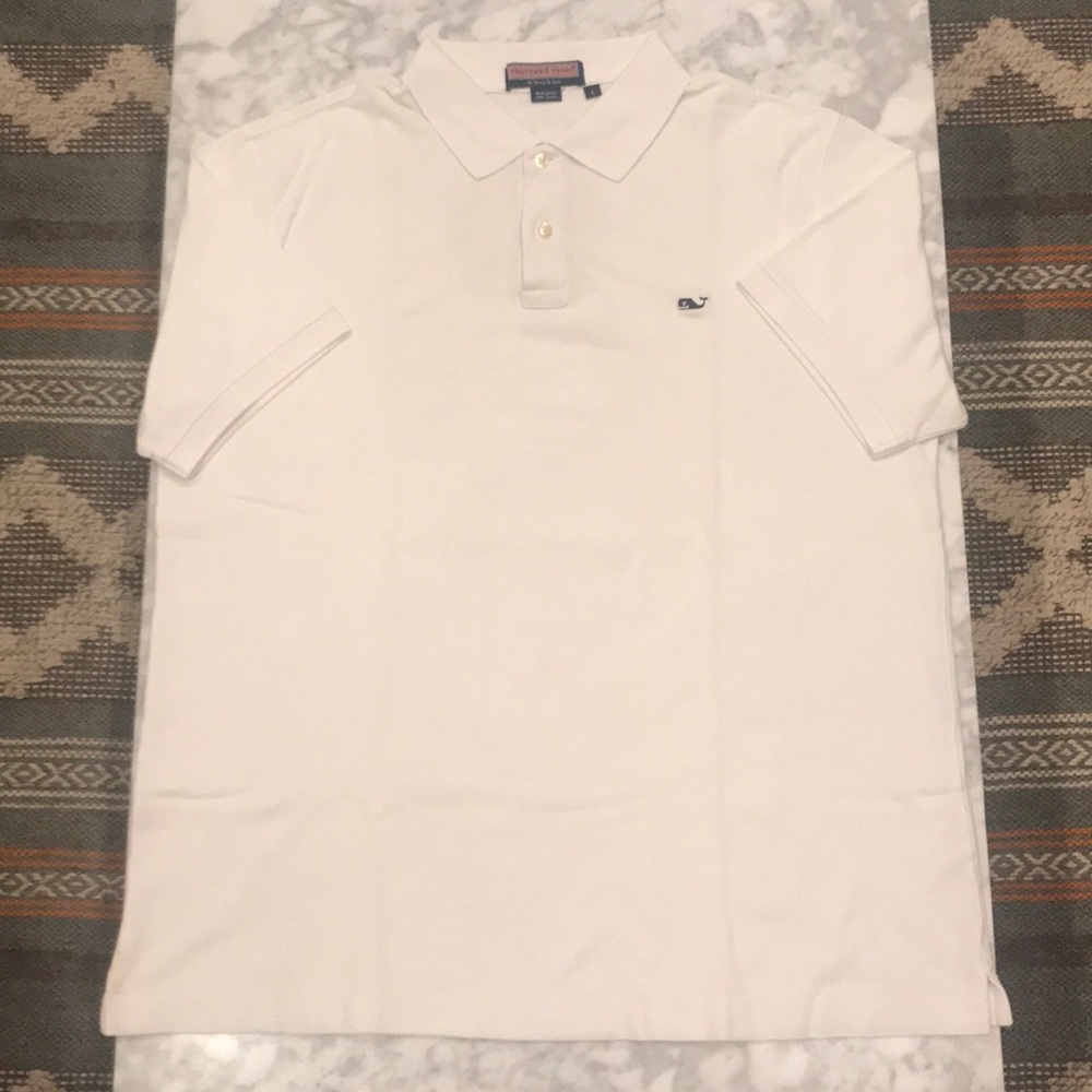 Vineyard Vines Polo Shirt, White